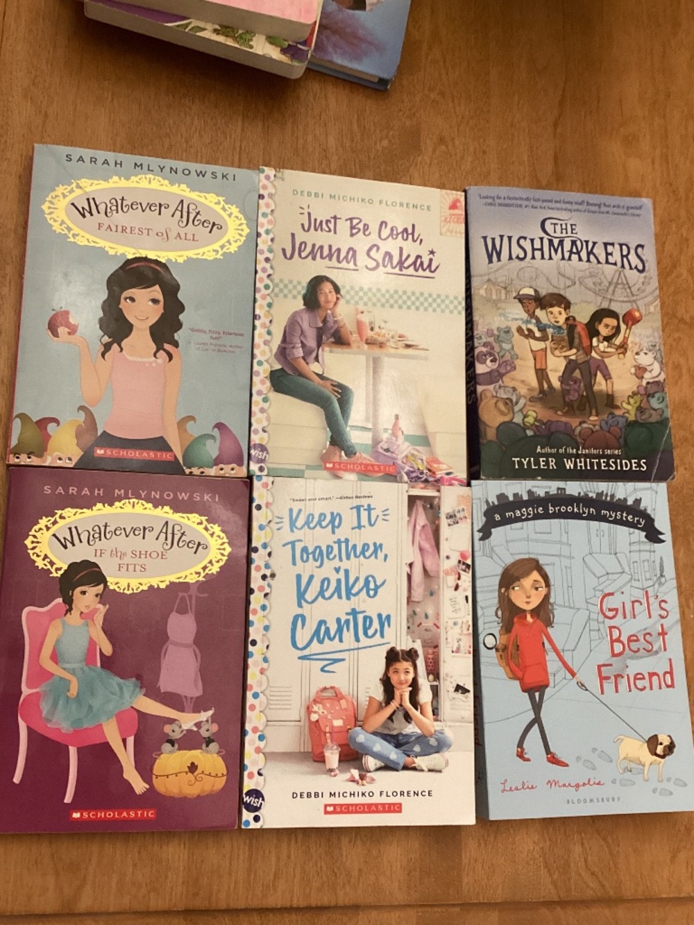 Middle Grade Book Lot (6 Books) - Whatever After, Keiko Carter, Girls Best Frien